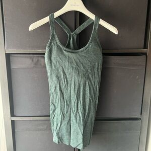 Lululemon Dark Green Racer Tank